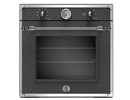 Bertazzoni博塔隆尼F609HEREKTND 磨砂黑/不鏽鋼框 嵌入式電烤箱-嘉儀代理示意圖
