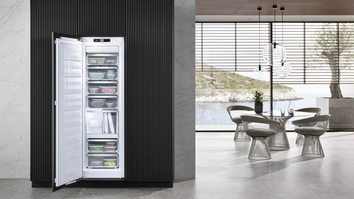 Miele 米勒嵌入式冷凍冰箱FNS7794E  220V(無安裝)示意圖