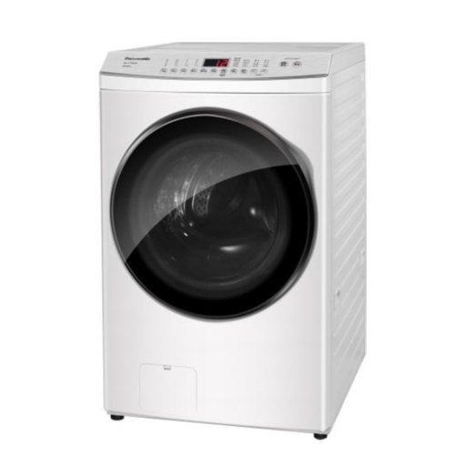 Panasonic 國際牌16公斤洗脫滾筒洗衣機 NA-V160MW-W(冰鑽白)+基本安裝示意圖
