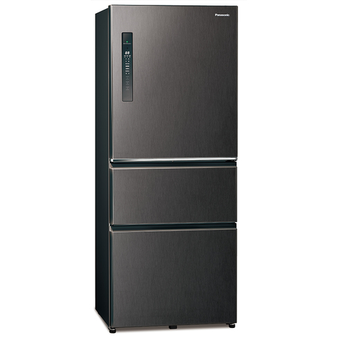 Panasonic 國際牌 500公升 三門變頻冰箱 NR-C501XV-V 絲紋黑+基本安裝示意圖
