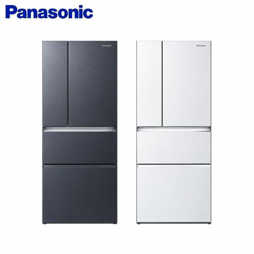 Panasonic 國際牌610公升 無邊框霧面玻璃 四門變頻冰箱 (NR-D617XGS-B/W)+標準安裝示意圖
