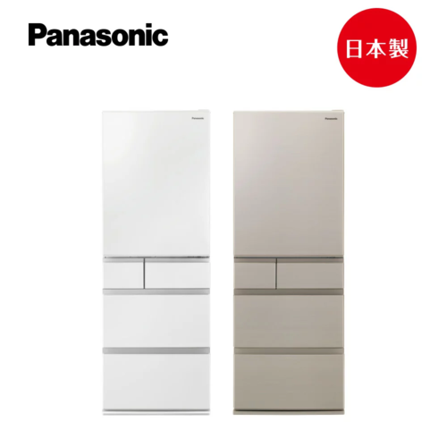 Panasonic 國際牌 日本製502公升新一級能源效率五門鋼板冰箱-金(NR-E507XT-N1/W1+基本安裝示意圖