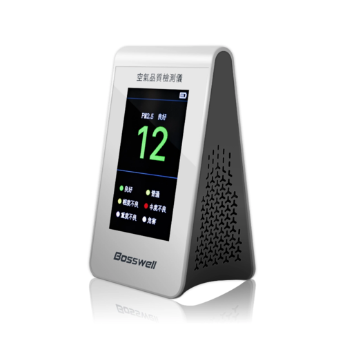 Bosswell博士韋爾PM2.5空氣品質檢測儀精準、便攜，隨時守護每一口呼吸  PD-02示意圖