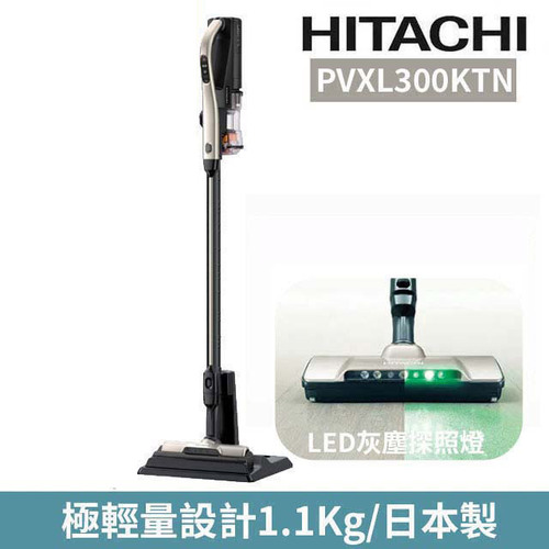 HITACHI 日立輕量無線PVXL300KT吸塵器PVXL300KTN示意圖