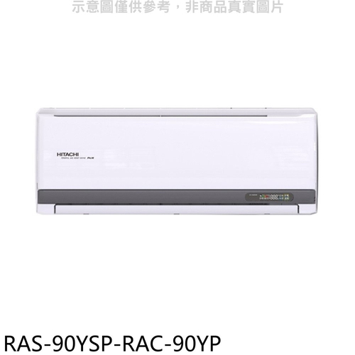 HITACHI 日立變頻冷暖分離式冷氣RAS-90YSP/RAC-90YP+基本安裝示意圖
