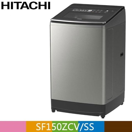 HITACHI日立15KG直立式溫水變頻洗衣機SF150ZCV(星燦銀) 基本安裝示意圖