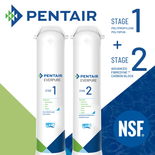 【Pentair】F2200專業除鉛過濾濾心組(Stage01+Stage02)示意圖