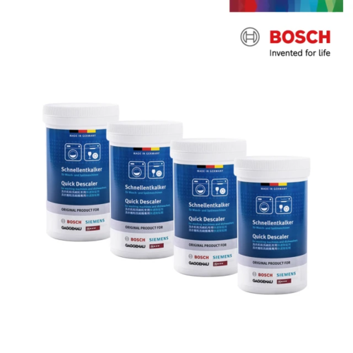 BOSCH 博世 洗衣機/洗碗機除垢劑組(250g 四入)示意圖