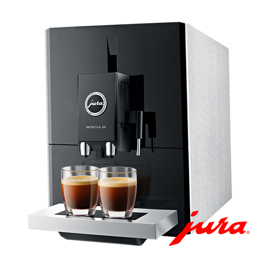 Jura 家用系列IMPRESSA A9(銀色)全自動研磨咖啡機示意圖