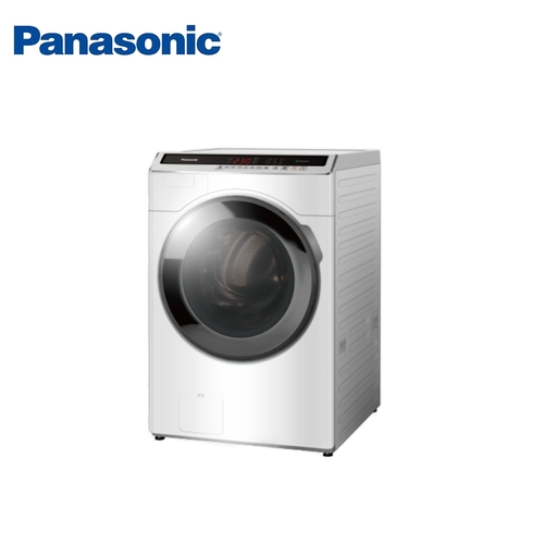 Panasonic國際牌 14公斤 洗脫變頻滾筒洗衣機 NA-V140HW-W 冰鑽白+基本安裝示意圖