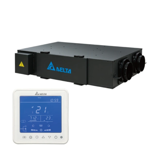 台達電子 PM2.5直流變頻全熱交換器VEB500AT+智能型控制面板(電壓220V)無安裝示意圖