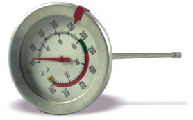 棒針型刻度顯示溫度計 0℃~300℃示意圖