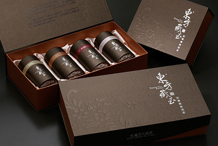 東方藏玉茶葉禮盒設計
