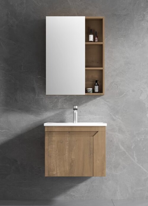 60CM-發泡浴櫃/不含龍頭示意圖