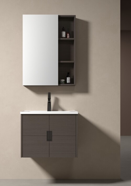 60CM-發泡浴櫃/不含龍頭示意圖