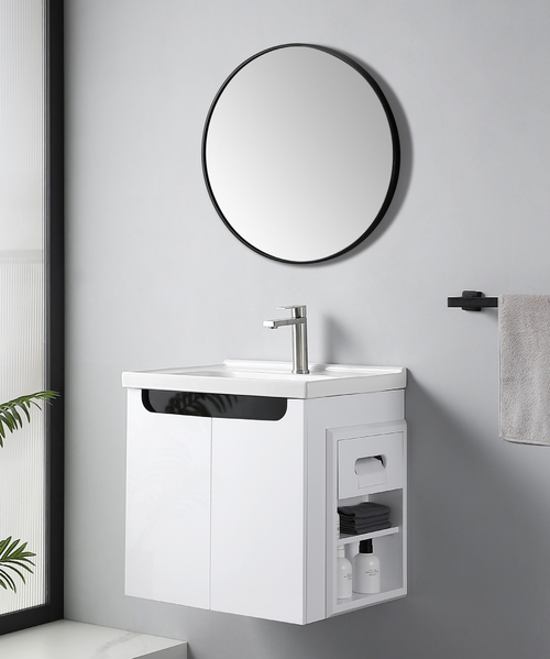 60CM-發泡浴櫃/不含龍頭示意圖