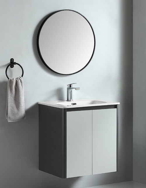 60CM-發泡浴櫃/不含龍頭示意圖