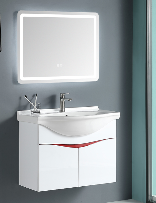 80CM-發泡浴櫃/不含龍頭示意圖