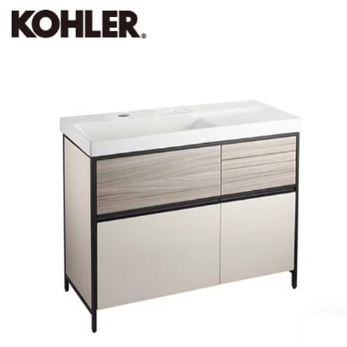 KOHLER × Maxispace 2.0 浴櫃組100cm示意圖