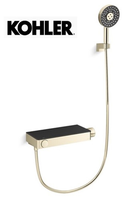 KOHLER × ANTHEM 恆溫淋浴龍頭(法蘭金)示意圖