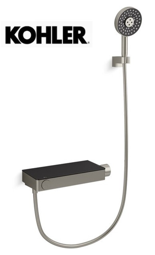 KOHLER × ANTHEM 恆溫淋浴龍頭(羅曼銀)示意圖