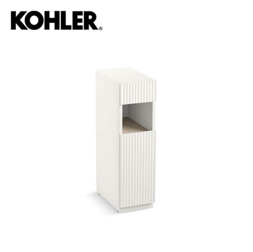 KOHLER × Spacity 置物矮櫃 粉嫩白 (左開 / 右開)-32165T-L/R-PPW示意圖