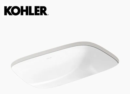 KOHLER-Melius下崁盆(白色/黑色)示意圖