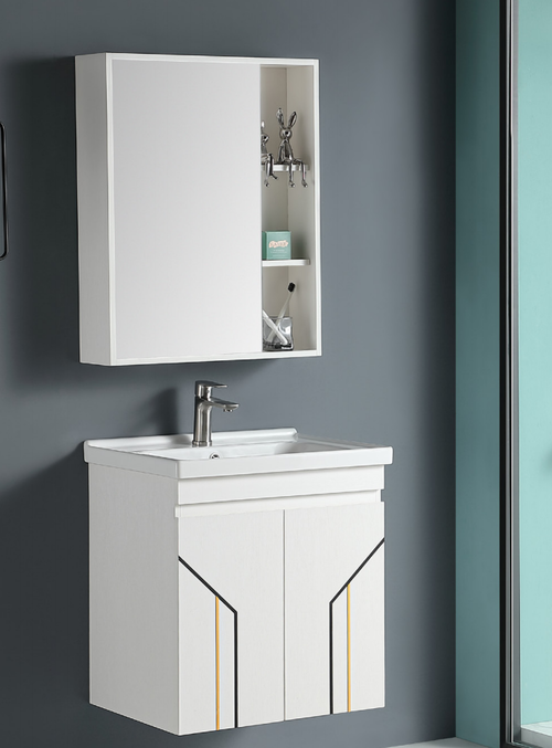 60CM-發泡浴櫃/不含龍頭示意圖