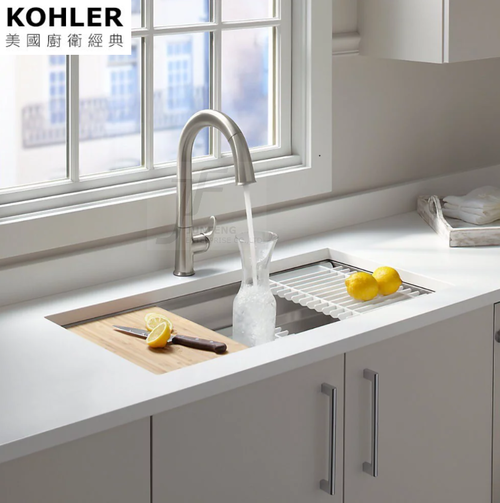 KOHLER x Prolific多功能不鏽鋼水槽(84cm)示意圖