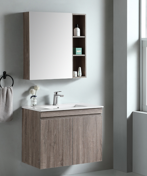 60CM-發泡浴櫃/不含龍頭示意圖