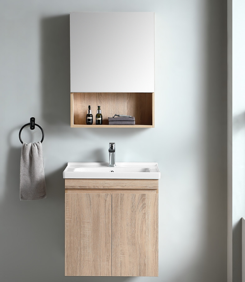 60CM-發泡浴櫃/不含龍頭示意圖