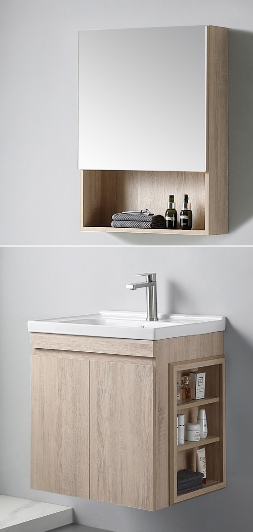 60CM-發泡浴櫃/不含龍頭示意圖