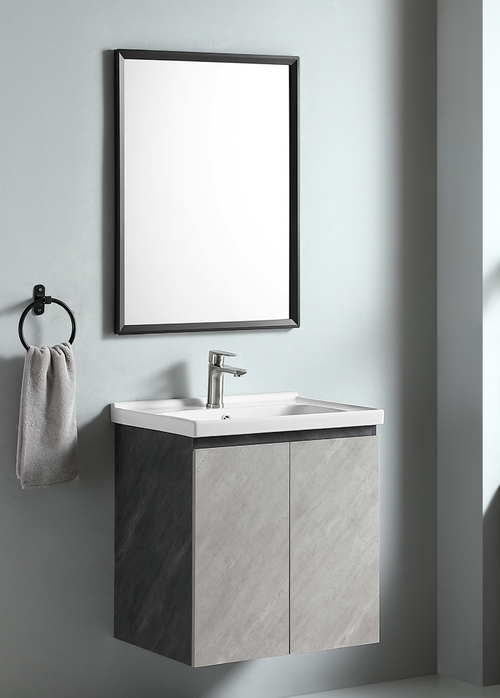 60CM-發泡浴櫃/不含龍頭示意圖