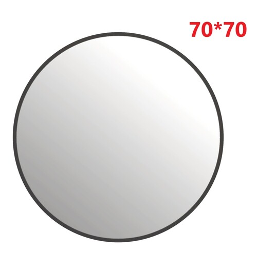 不鏽鋼圓鏡(黑)-70cm示意圖