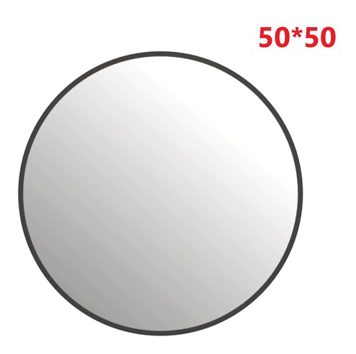 不鏽鋼圓鏡(黑)-50cm示意圖