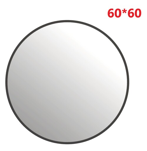 不鏽鋼圓鏡(黑)-60cm示意圖