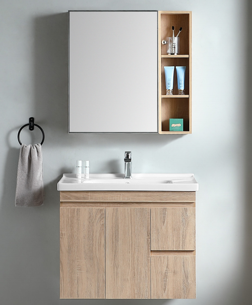 80CM-發泡浴櫃/不含龍頭示意圖