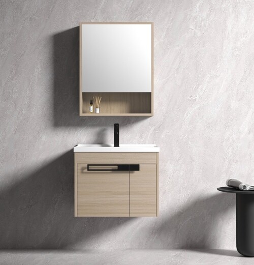 60CM-發泡浴櫃/不含龍頭示意圖