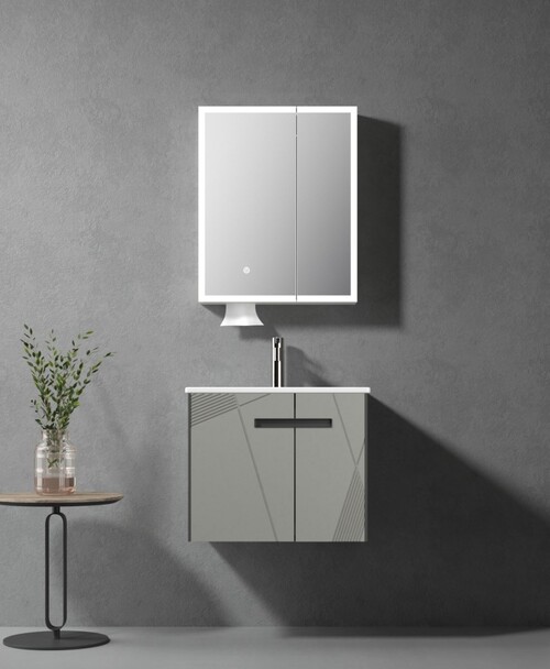 60CM-發泡浴櫃/不含龍頭示意圖