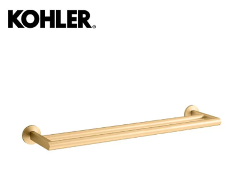 KOHLER × COMPONENTS 60cm 雙桿毛巾架示意圖