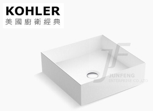KOHLER-Mica獨立盆(方/白)示意圖