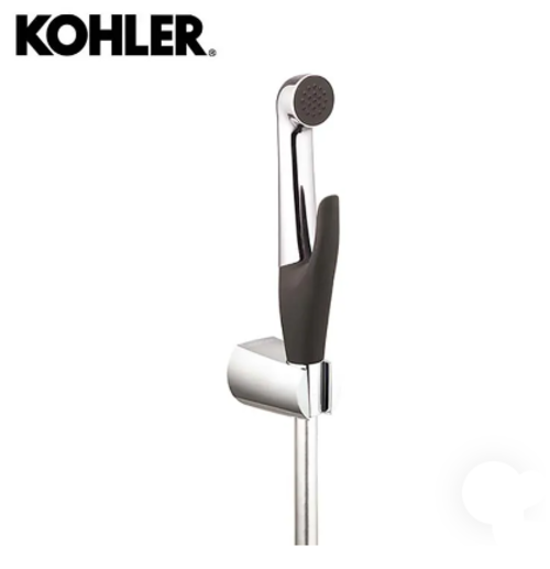 KOHLER-LUXE沖洗器 (含軟管，含掛座)-鍍鉻示意圖