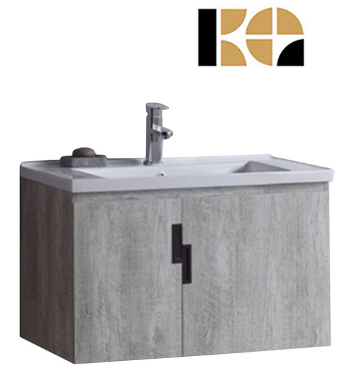 KQ(80cm)發泡板浴櫃示意圖