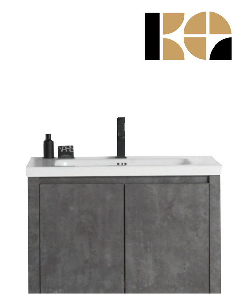 KQ(80cm)發泡板浴櫃示意圖