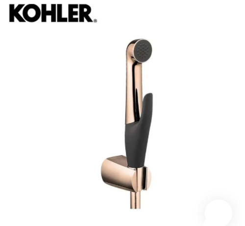 KOHLER-LUXE沖洗器 (含軟管，含掛座)-玫瑰金示意圖