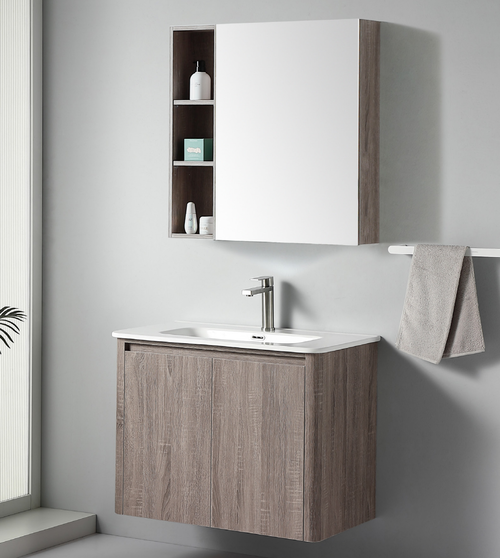 80CM-發泡浴櫃/不含龍頭示意圖