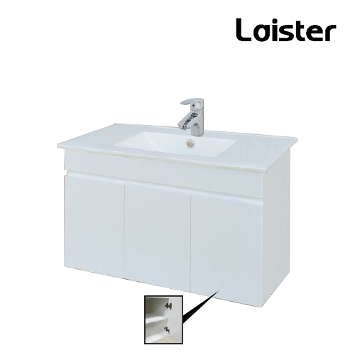 Laister(100cm)發泡板浴櫃示意圖
