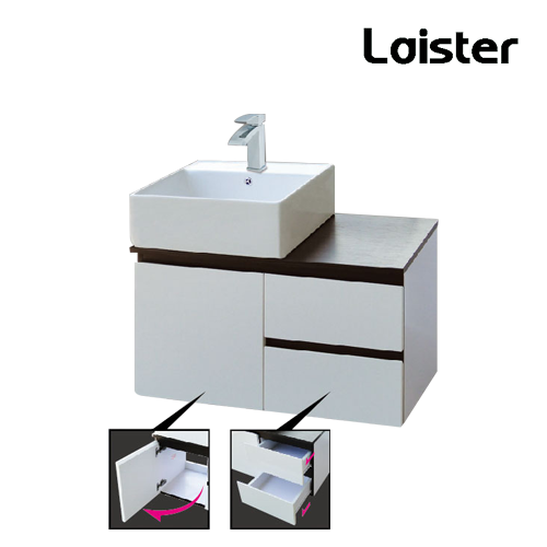 Laister (80cm)發泡板浴櫃示意圖