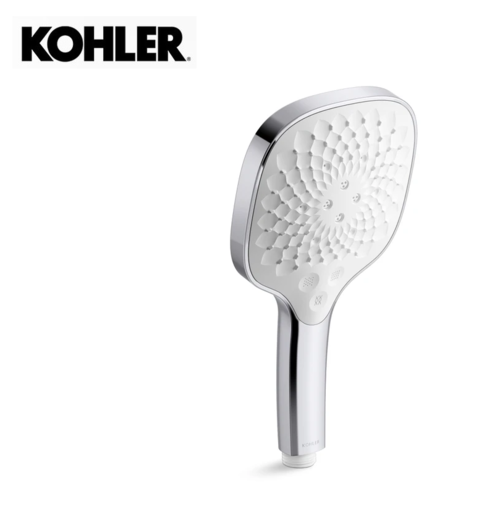 KOHLER-Rain Duet WaterMind technology多功能手持花灑 (圓形)共7色示意圖