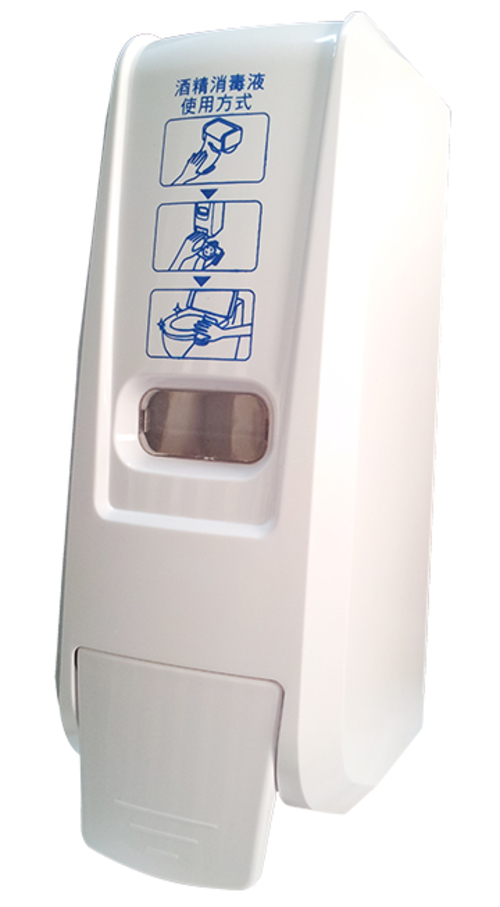 SBD-105WP 手指消毒機(有印刷)示意圖